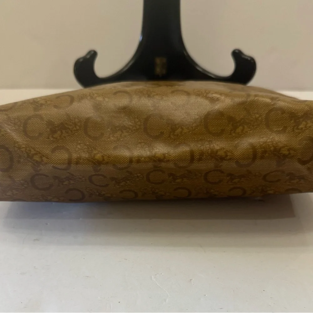 VTG. Celine Macadam Authentic leather clutch bag, Italy